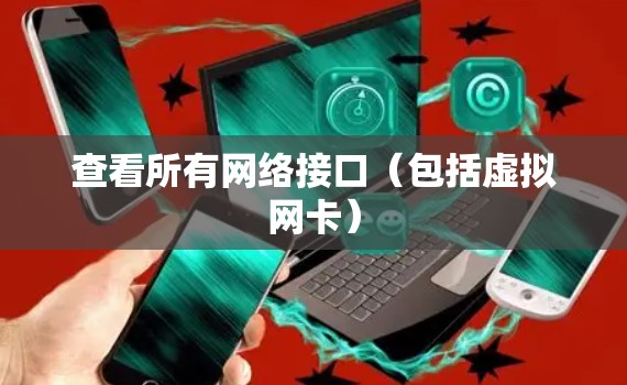 查看所有网络接口（包括虚拟网卡）